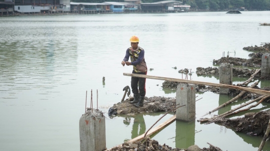 Memantau Revitalisasi Waduk Sunter Barat yang Akan Jadi Kawasan Wisata