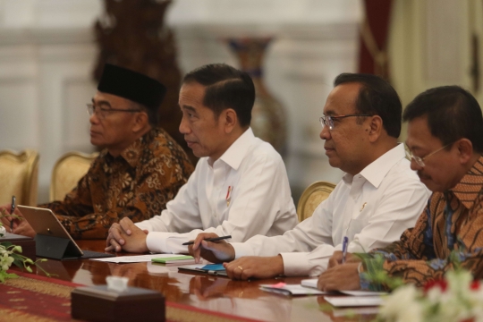 Presiden Jokowi Terima Kunjungan Delegasi Aksi Stop TBC Dunia