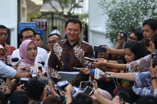 Ahok Temui Presiden di Istana