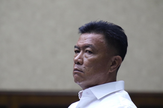 Ekspresi Perantara Suap Mantan Bupati Talaud Divonis 4 Tahun Penjara