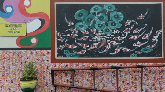 Warna-warni Mural Percantik Kampung di Pengadegan