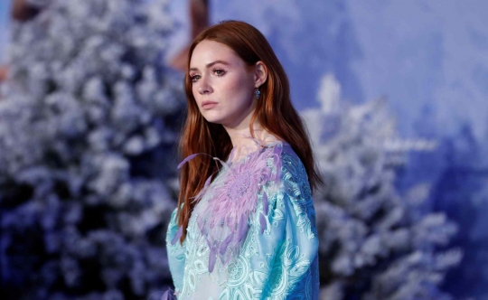 Pesona Karen Gillan di Pemutaran Film Jumanji 2019