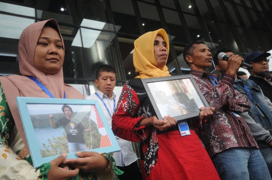 Orang Tua Korban Meninggal Demo RUU di Kendari Curahkan Hati di KPK