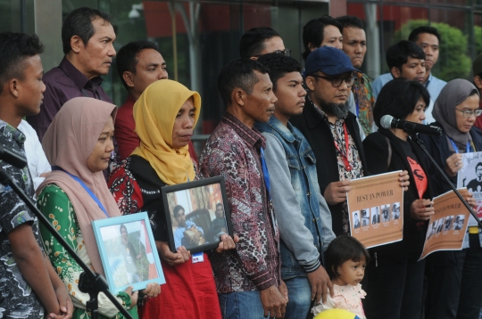 Orang Tua Korban Meninggal Demo RUU di Kendari Curahkan Hati di KPK