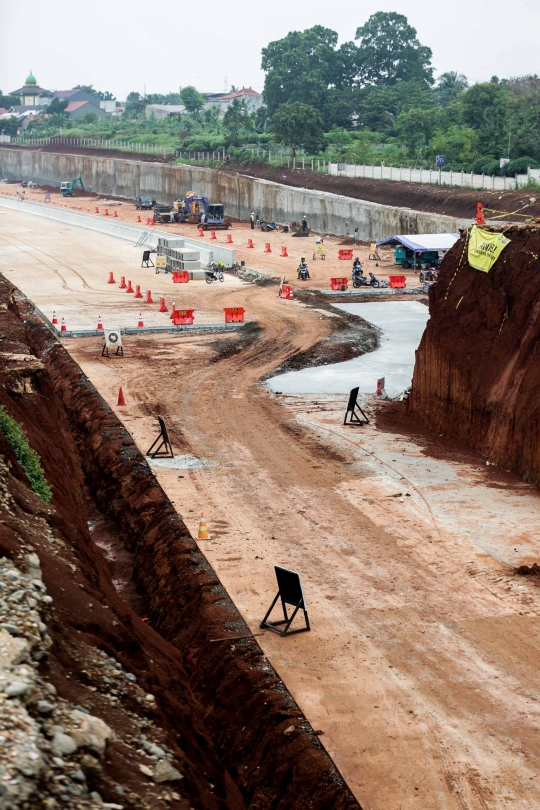 Pembangunan Ruas Tol Cinere-Serpong Capai 73 Persen