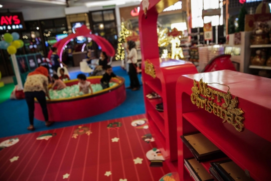 Dekorasi Natal Hiasi Mal di Jakarta
