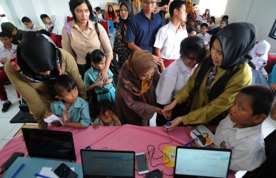 Tes Sidik Jari Murid Berkebutuhan Khusus