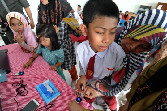 Tes Sidik Jari Murid Berkebutuhan Khusus