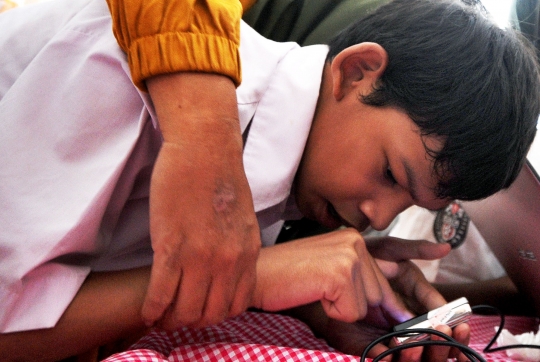 Tes Sidik Jari Murid Berkebutuhan Khusus