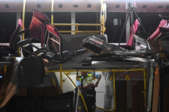 Kecelakaan Bus di Hong Kong, 6 Orang Tewas