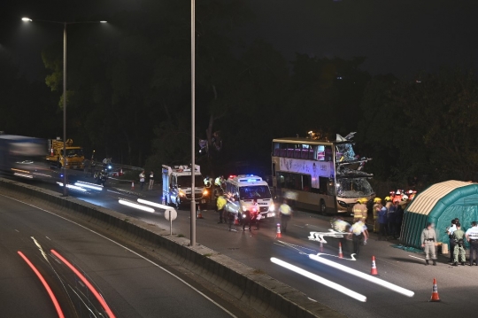 Kecelakaan Bus di Hong Kong, 6 Orang Tewas