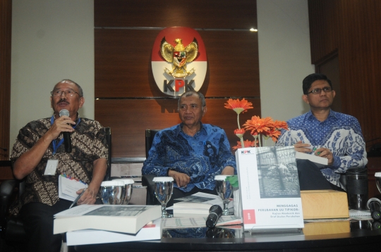 Pimpinan KPK Diskusi Perubahan UU Tipikor