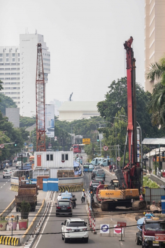 Proyek Pembangunan Underpass Extension Senen