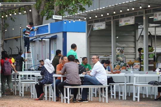 Lahan Parkir Thamrin 10 Beralih Fungsi Jadi Kawasan Kuliner