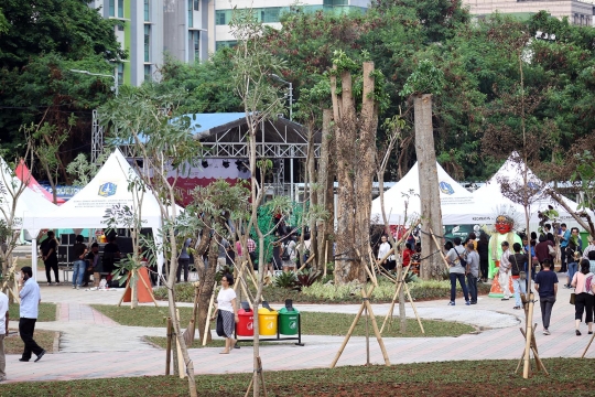 Lahan Parkir Thamrin 10 Beralih Fungsi Jadi Kawasan Kuliner