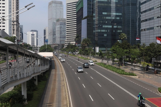 Libur Natal dan Tahun Baru, Lalu Lintas Jakarta Sepi