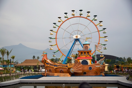 Mengunjungi Saloka Park, Taman Rekreasi Tematik terbesar di Jawa Tengah