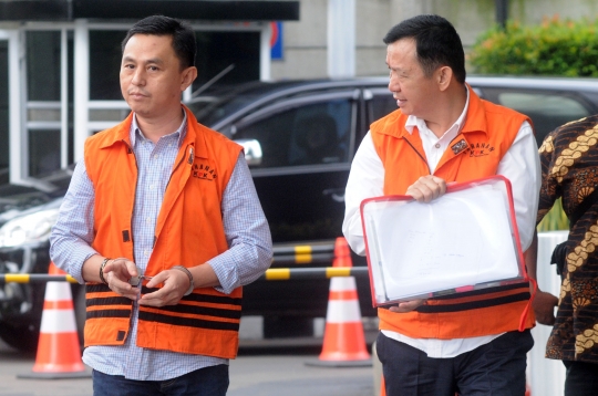 Tersangka Wanhendri dan Syahbuddin Jalani Pemeriksaan KPK