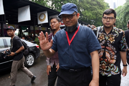 Novel Baswedan Penuhi Panggilan Polda Metro Jaya