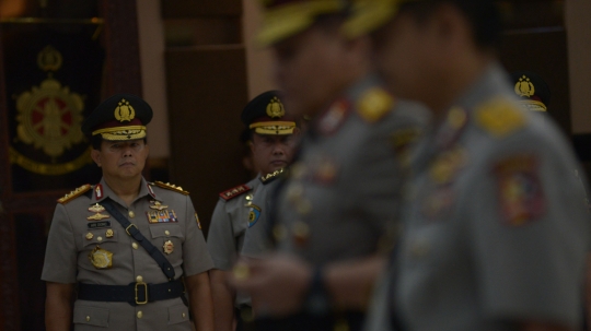 Kapolri Idham Azis Lantik Wakapolri dan Tiga Kapolda Baru