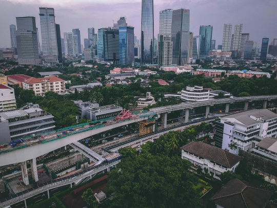 Progres Pembangunan LRT Jabodebek Mencapai 67,3 Persen