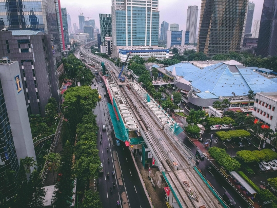 Progres Pembangunan LRT Jabodebek Mencapai 67,3 Persen