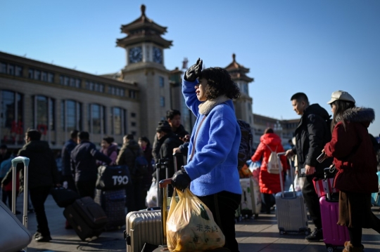 Jelang Imlek, Warga China Mulai Berbondong-bondong Mudik