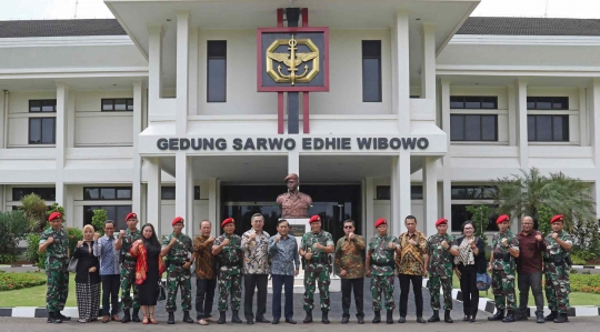 SCM Grup Sambangi Markas Kopassus di Cijantung