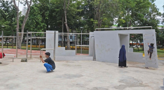 Serunya Jalan-jalan dan Bermain di Taman Puring