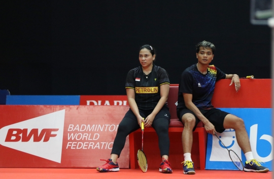 Langkah Ricky/Pia dan Rivaldi/Mentari Kandas di Indonesia Master 2020
