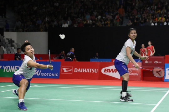 Greysia/Apriyani Taklukkan Wakil China di Indonesia Master 2020