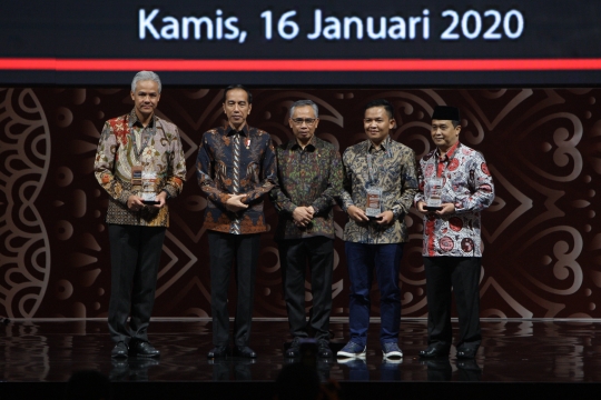 Jokowi Hadiri Pertemuan Tahunan Industri Jasa Keuangan Tahun 2020