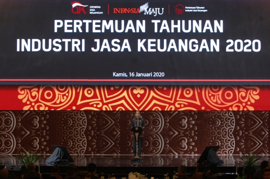 Jokowi Hadiri Pertemuan Tahunan Industri Jasa Keuangan Tahun 2020