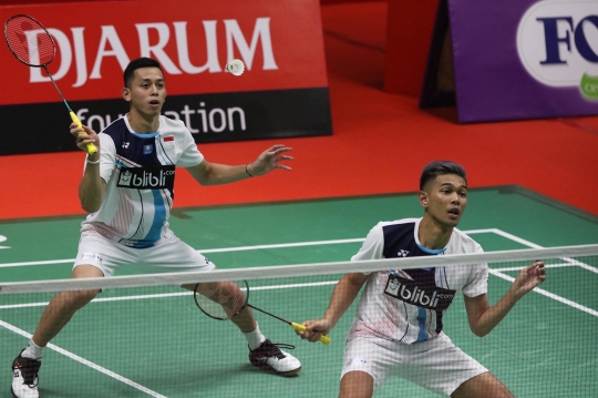Tumbangkan Ganda China, Fajar/Rian Lolos ke Perempat Final Indonesia Master