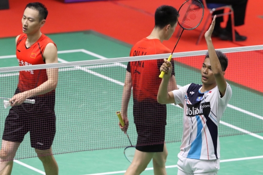 Tumbangkan Ganda China, Fajar/Rian Lolos ke Perempat Final Indonesia Master