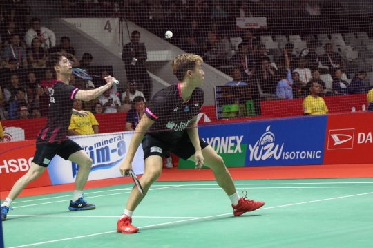 Kevin/Marcus Tatap Perempat Final Indonesia Master 2020