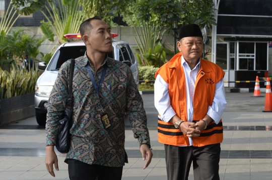 Bupati Sidoarjo Jalani Pemeriksaan Perdana Pascaditahan KPK