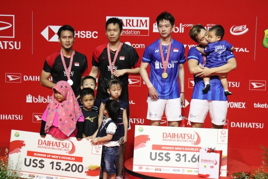 Kalahkan Hendra/Ahsan, The Minions Kampiun Indonesia Masters 2020