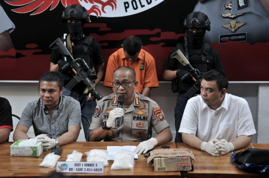 Polisi Ringkus Dua Pengedar Sabu