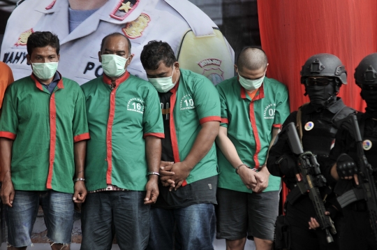 Polisi Ungkap Peredaran Ganja 1,3 Ton