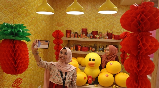 Persiapan Senayan City Menyambut Tahun Baru Imlek