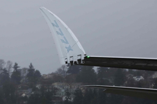 Melihat Uji Coba Penerbangan Perdana Boeing 777X Terbaru