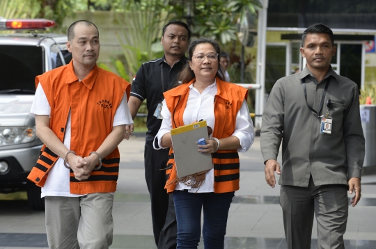 KPK Periksa Tersangka Korupsi Jalan di Bengkalis dan Asisten Wahyu Setiawan