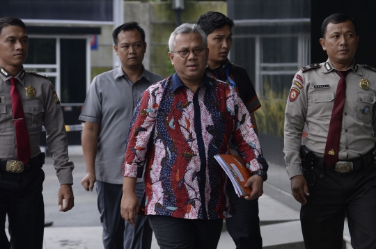 Ketua KPU Arief Budiman Penuhi Panggilan KPK