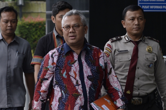 Ketua KPU Arief Budiman Penuhi Panggilan KPK