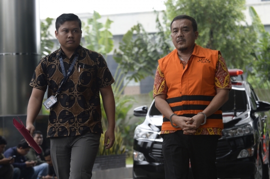 Kadis PUPR Indramayu Jalani Pemeriksaan Lanjutan
