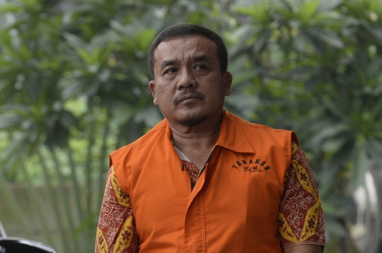 Kadis PUPR Indramayu Jalani Pemeriksaan Lanjutan