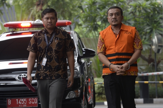 Kadis PUPR Indramayu Jalani Pemeriksaan Lanjutan