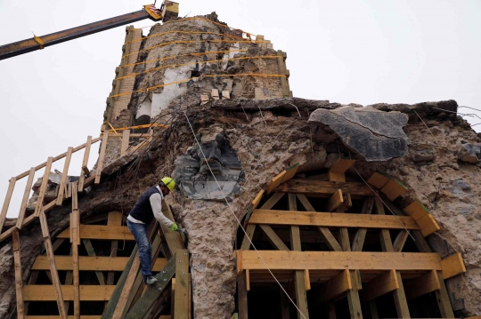 Masjid Abad 12 yang Hancur Diledakkan ISIS di Mosul Kembali Dibangun