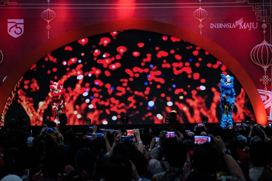 Presiden Jokowi Hadiri Perayaan Imlek Nasional 2020